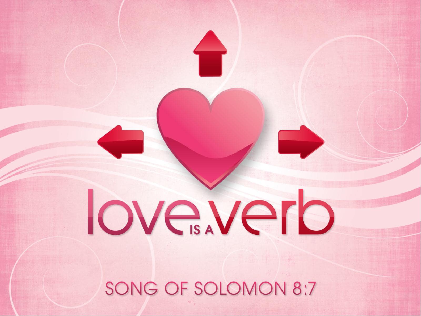 Love is a Verb Valentines PowerPoint