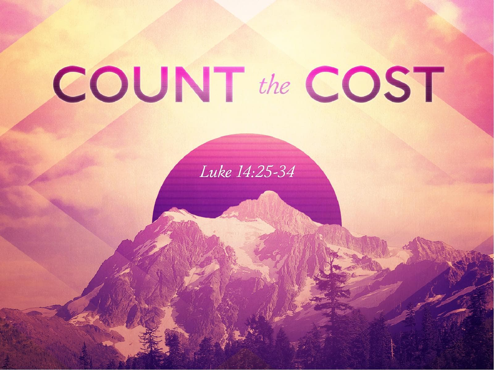 Count the Cost Church Sermon PowerPoint