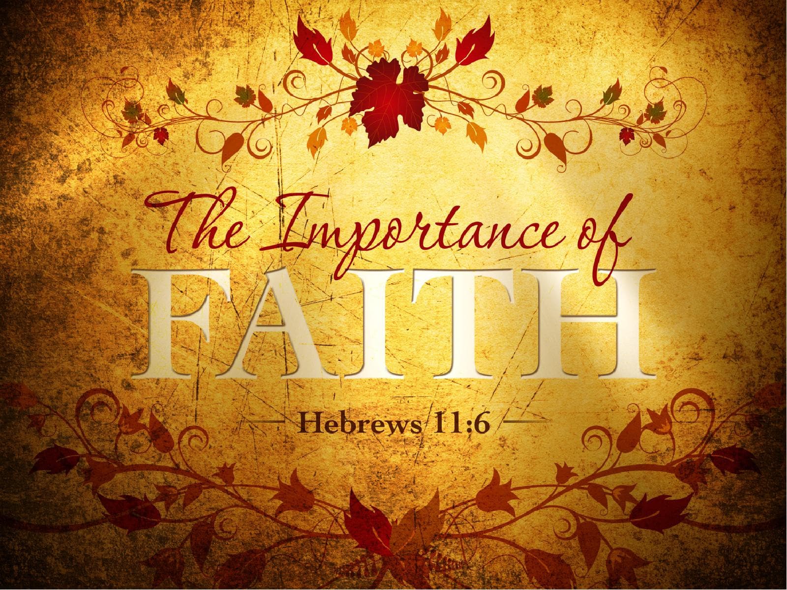 Faith PowerPoint Sermon Template
