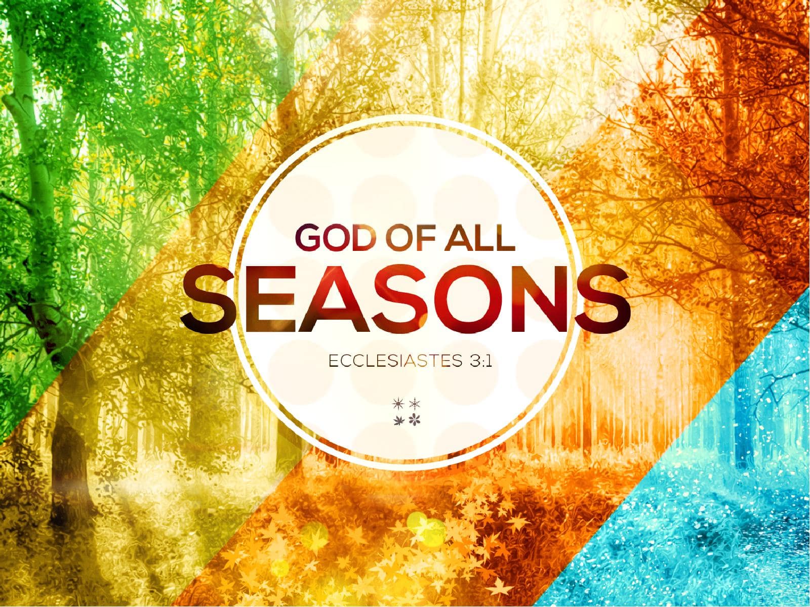 God of All Seasons Sermon PowerPoint