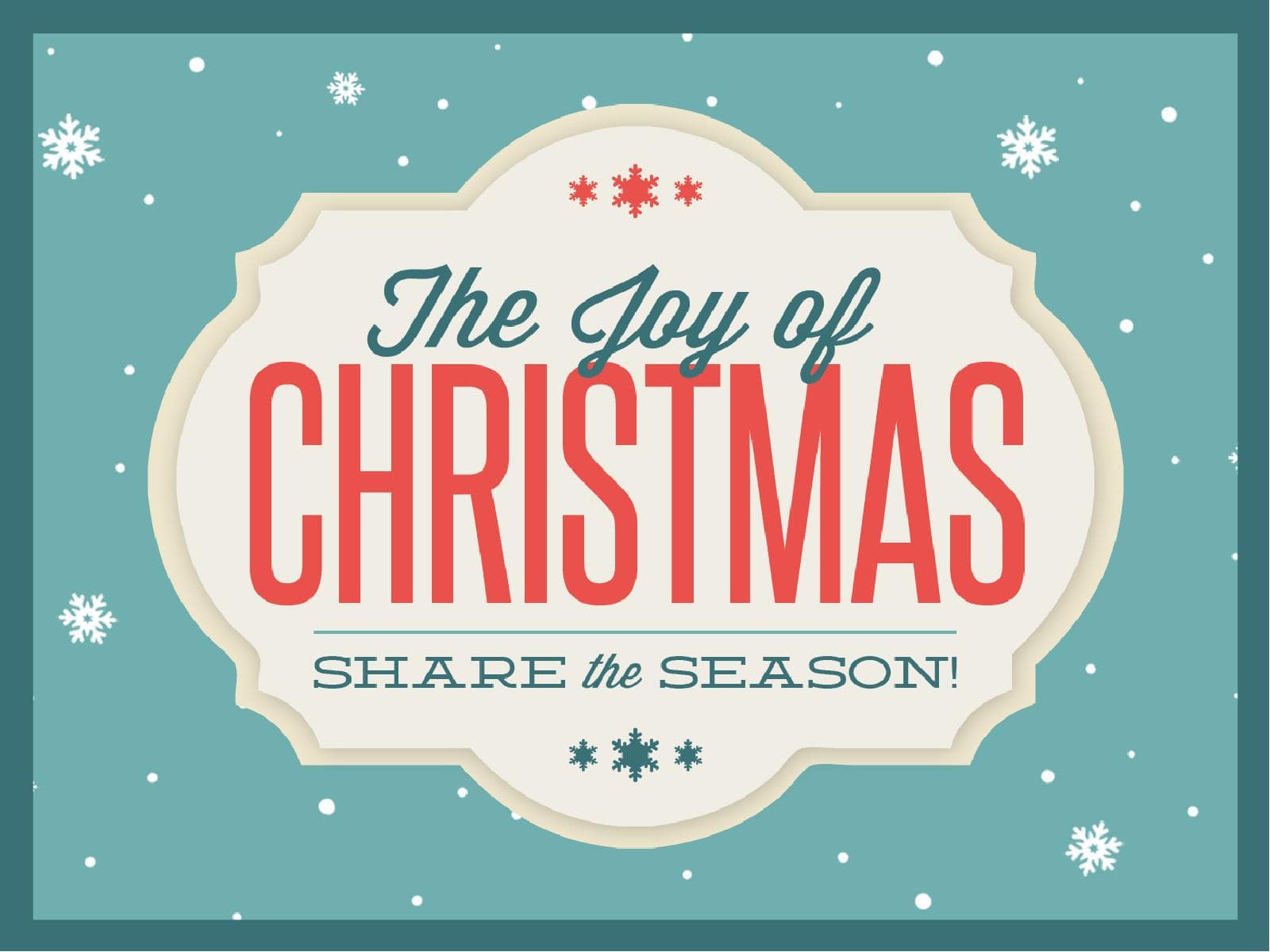 The Joy of Christmas Ministry PowerPoint