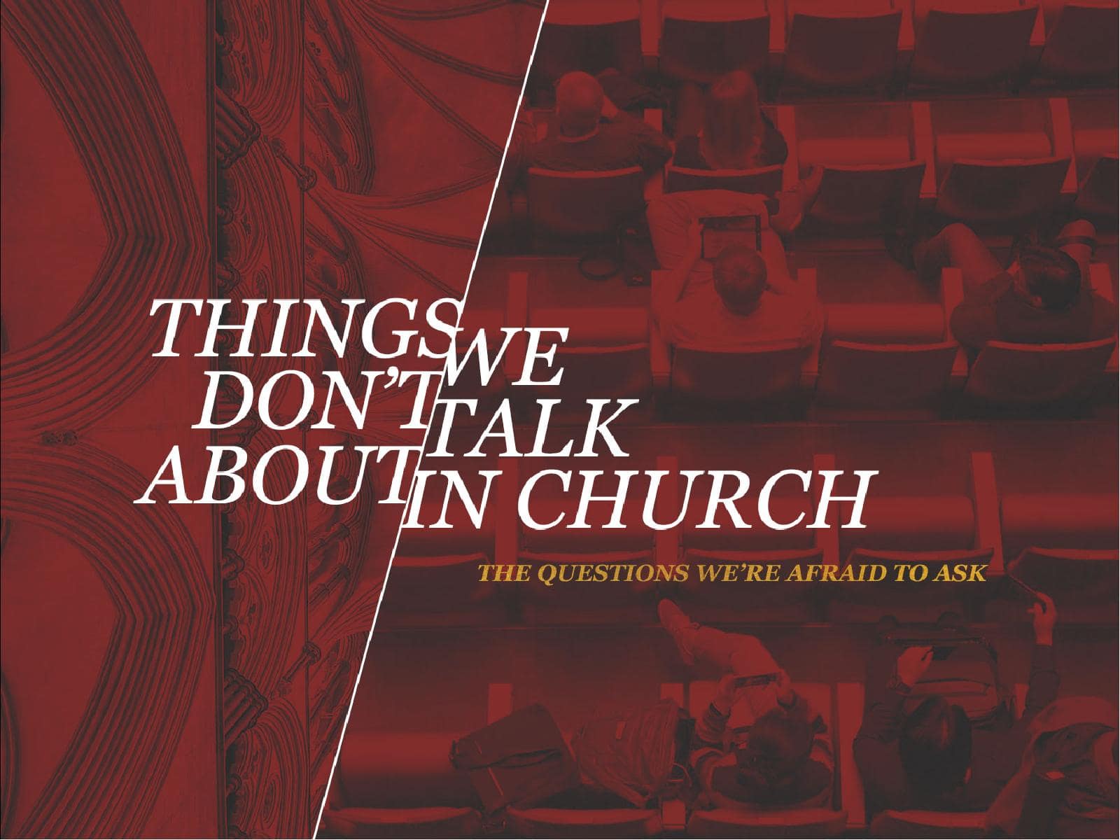 Things We Don't Talk About Church PowerPoint