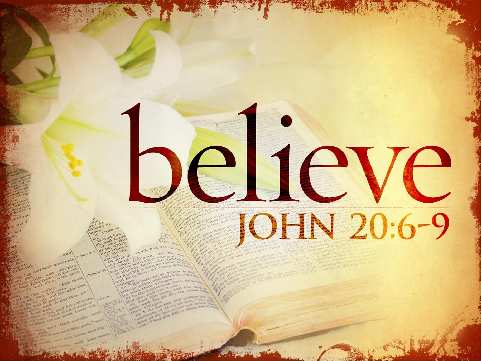 Easter Bible Church PowerPoint Template