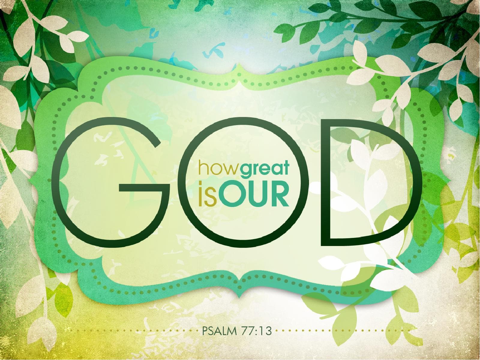 How Great Is Our God PowerPoint