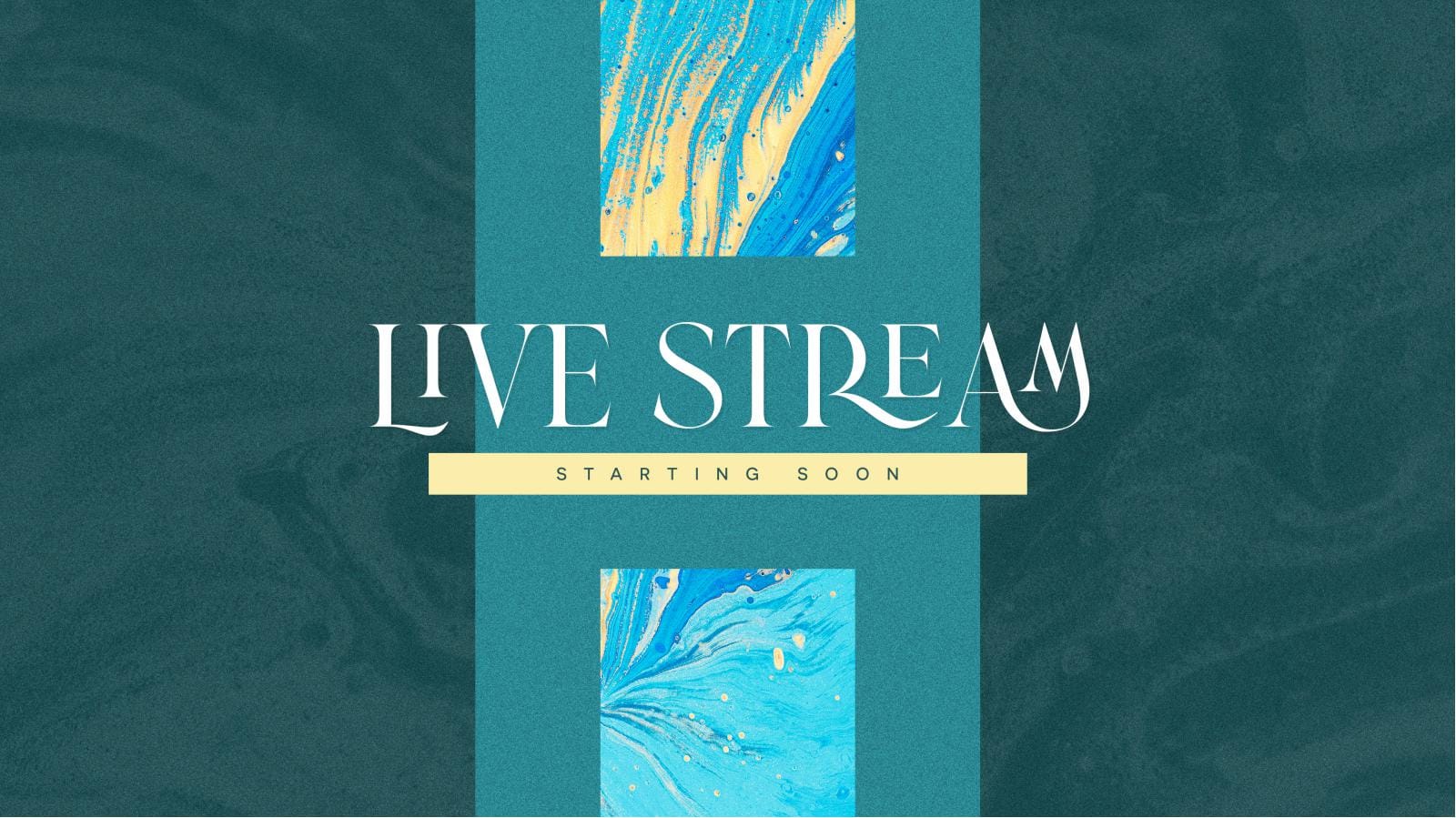 Communion Live Stream Church Graphics Title