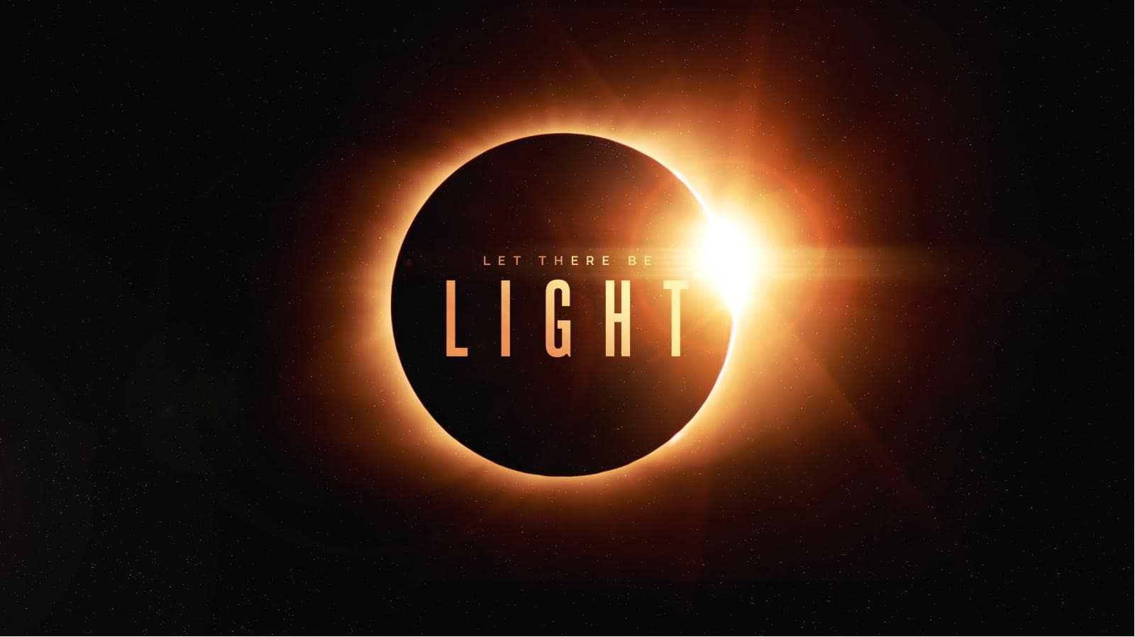 Let There Be Light Title Graphic Set