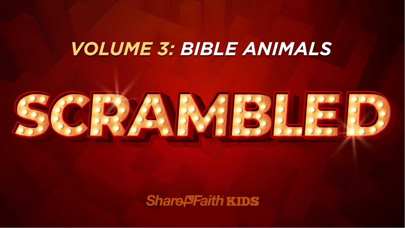 Scrambled PowerPoint Game Volume 3