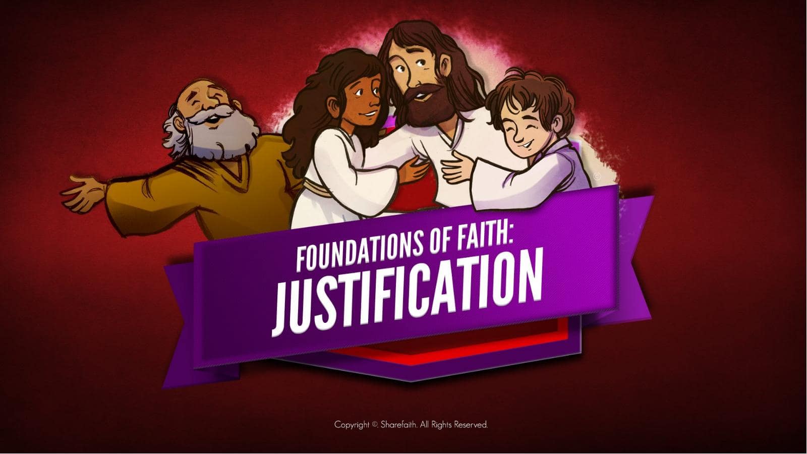 Romans 3 Justification Kids Bible Stories