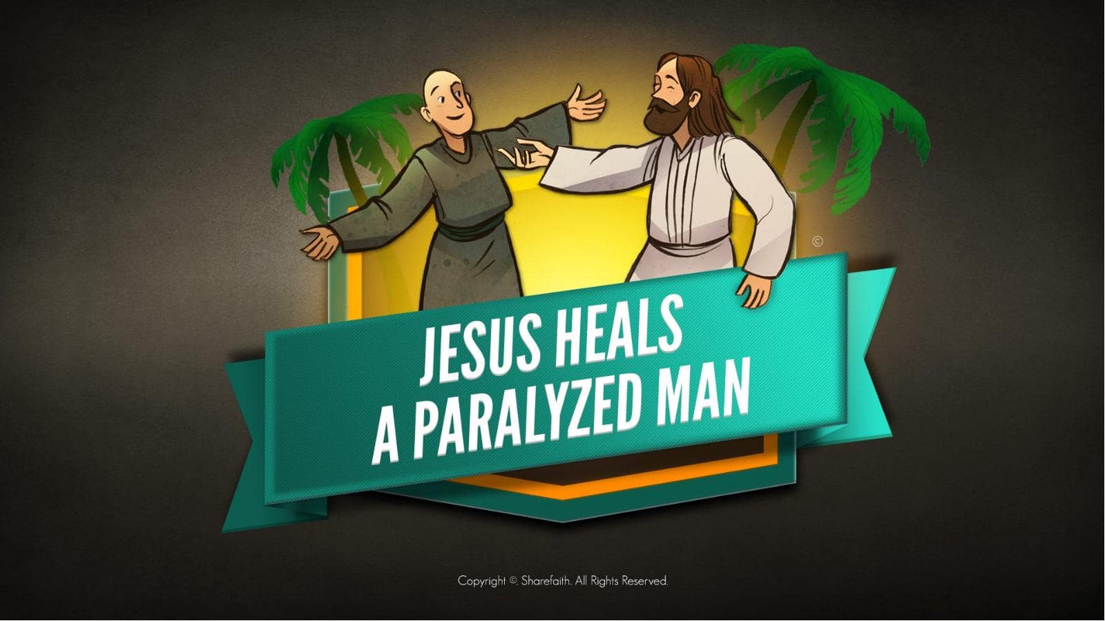 Luke 5 Jesus Heals The Paralytic Kids Bible Stories
