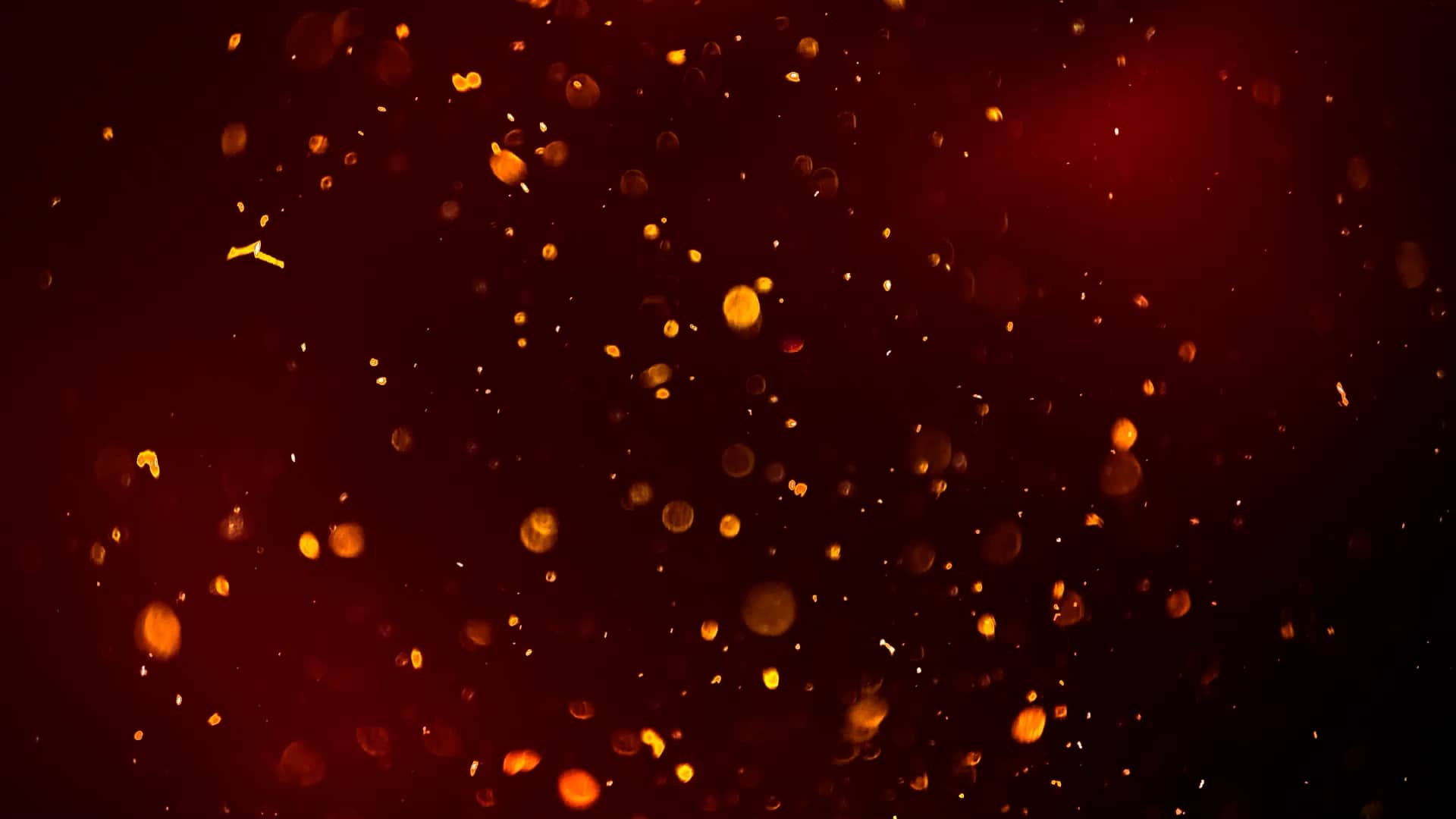 Red Orange Ember Church Motion Graphic