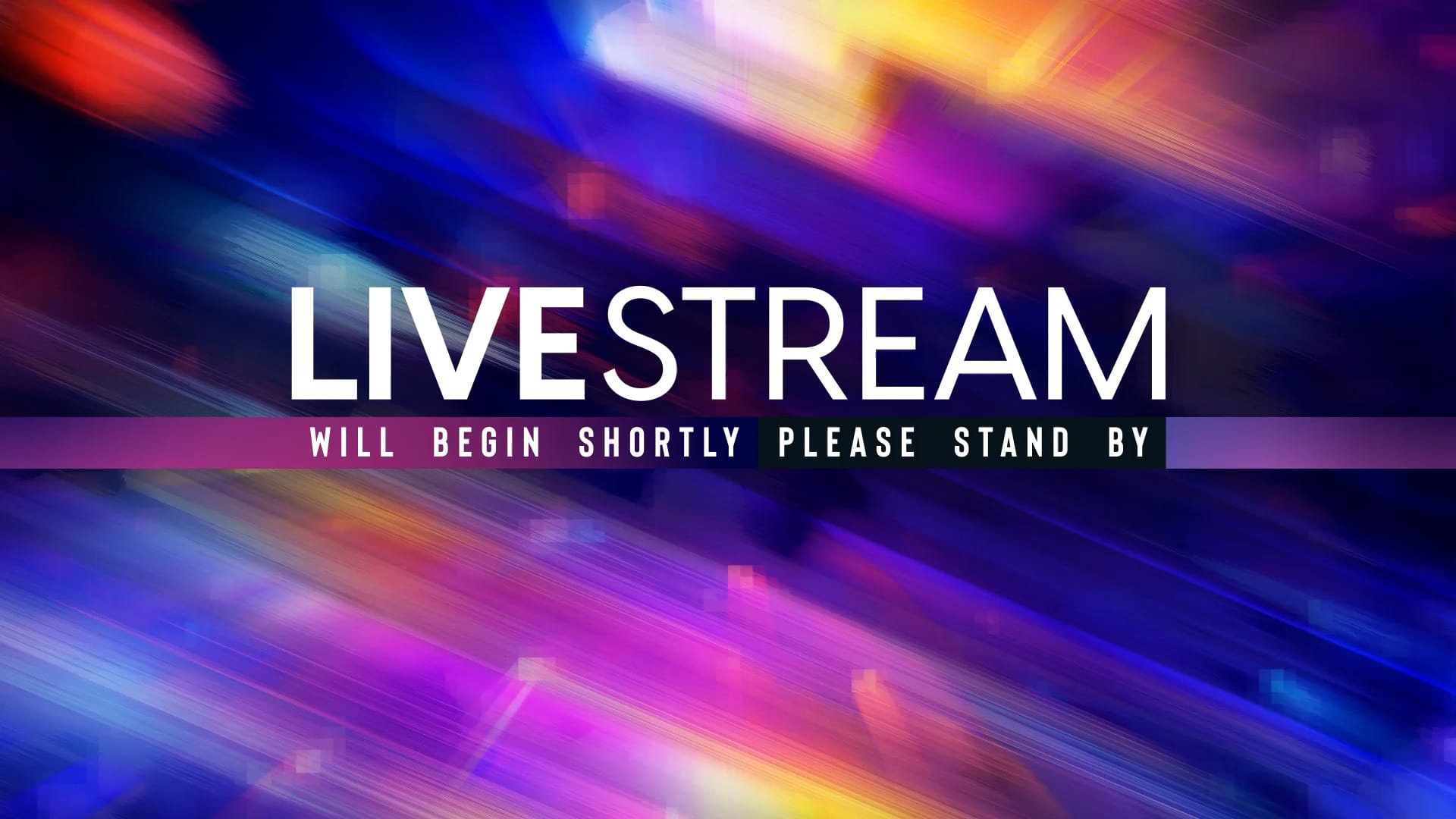 Live Stream Geopixel Church Motion Graphics