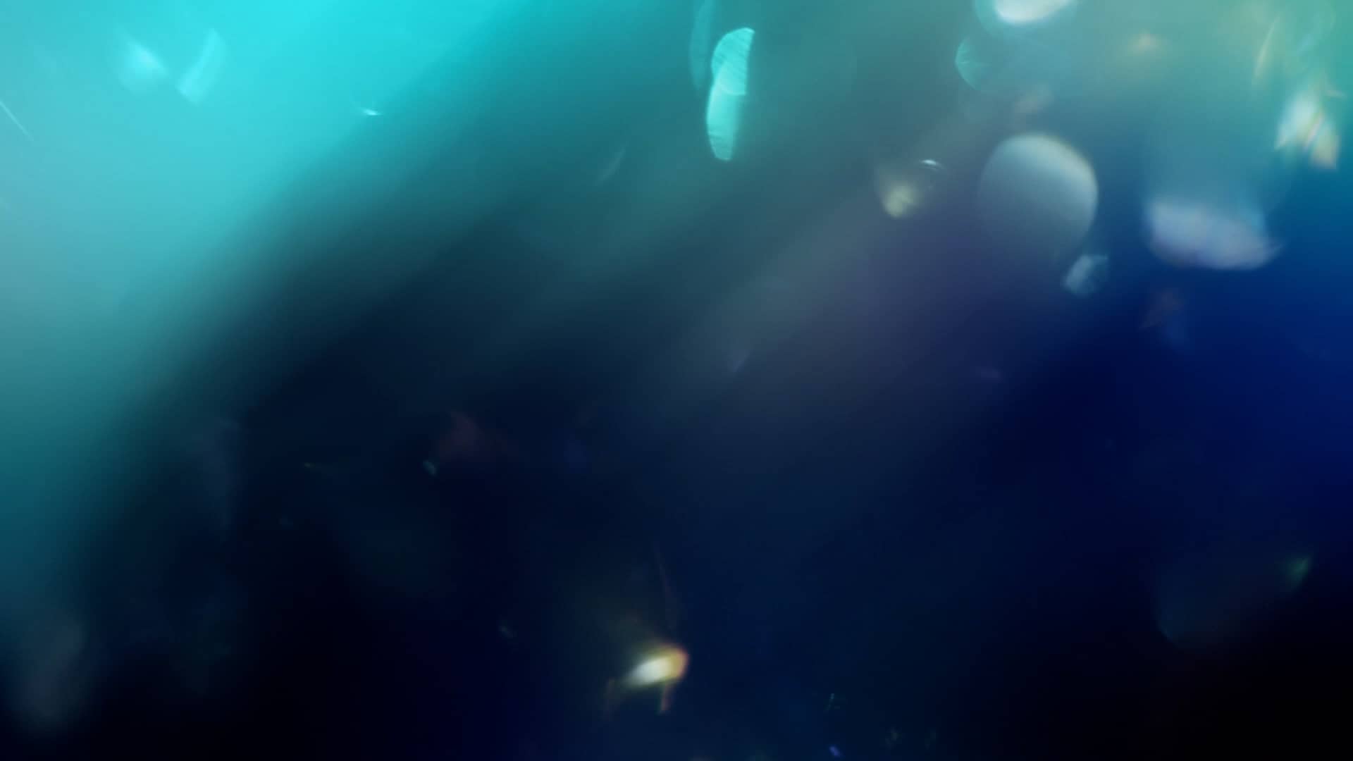 Teal Dark Blue Light Flare Church Motion