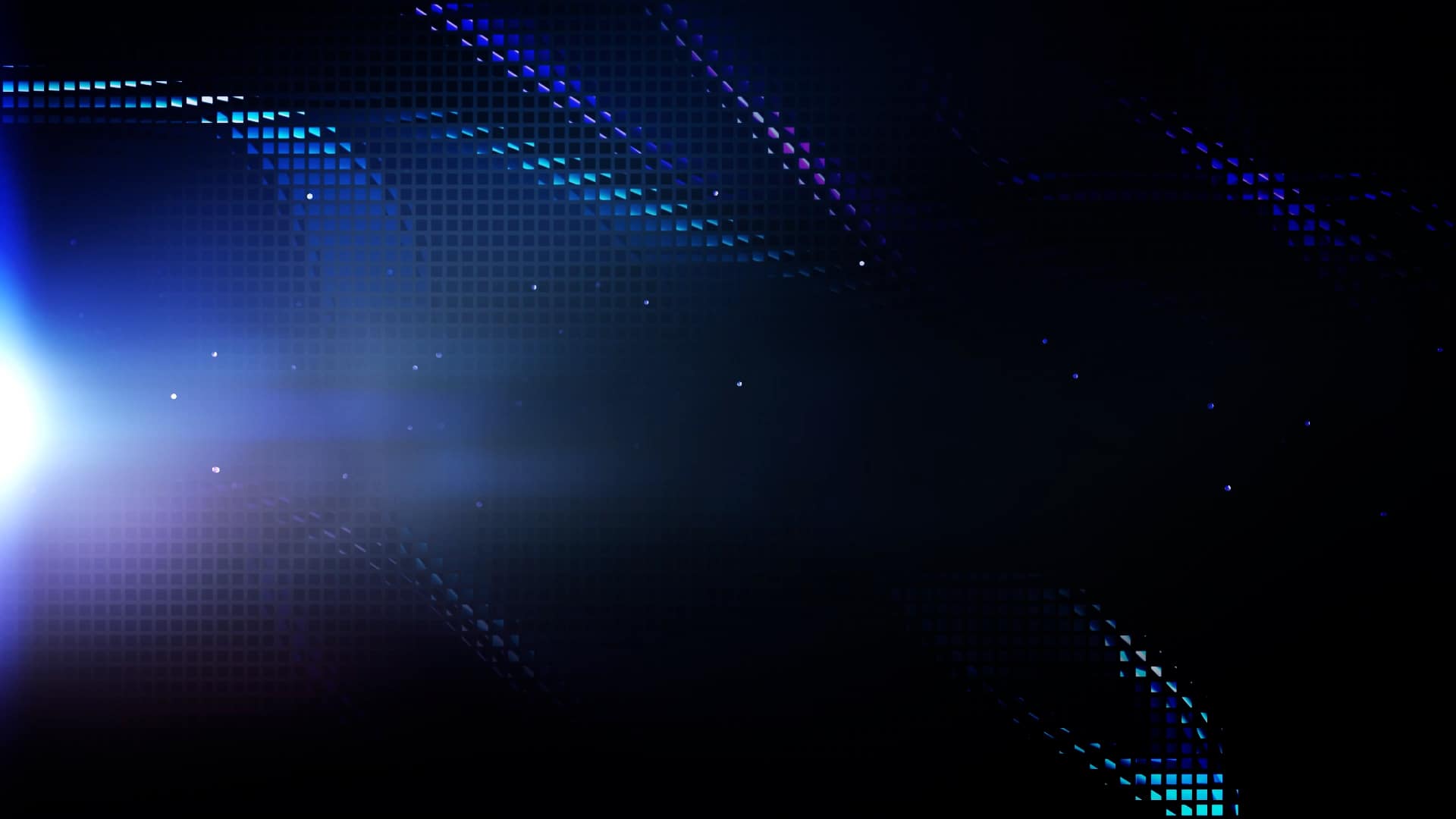 Space Blue Collide Church Motion Graphics
