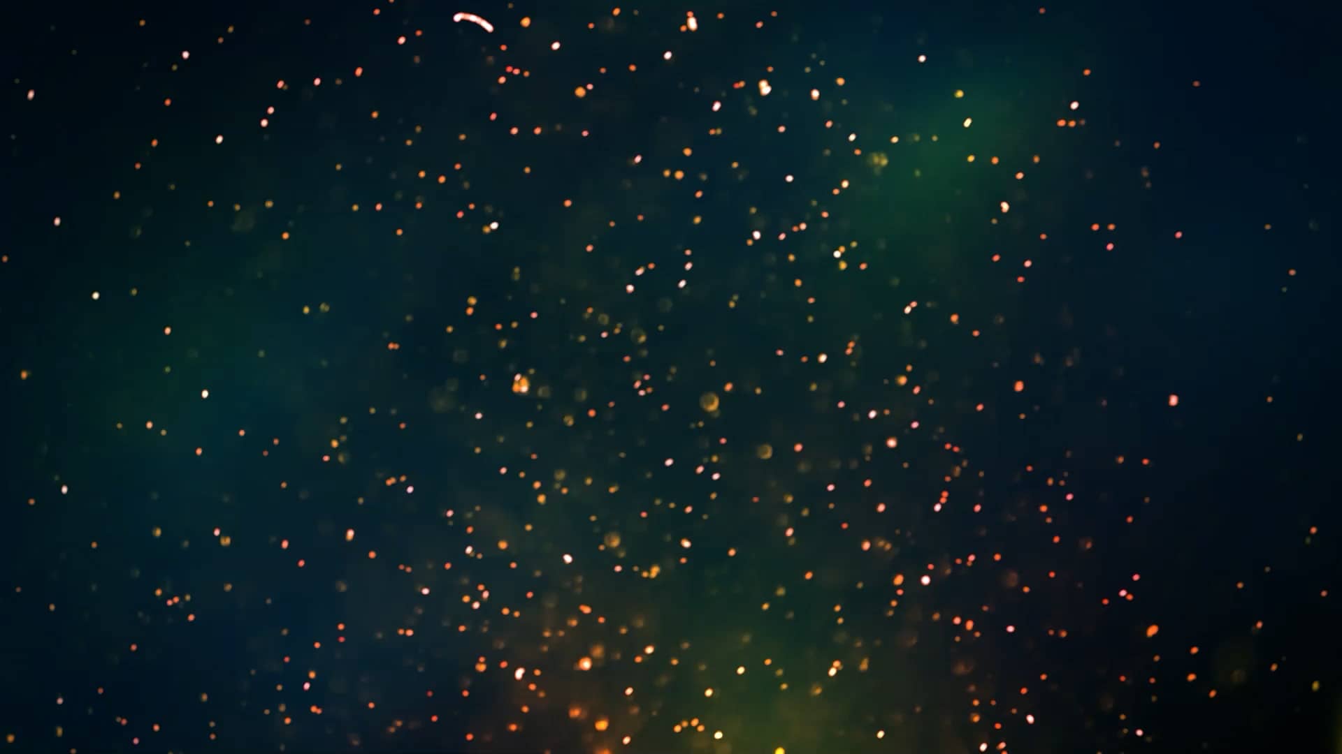 Blue Orange Ember Church Motion Graphic