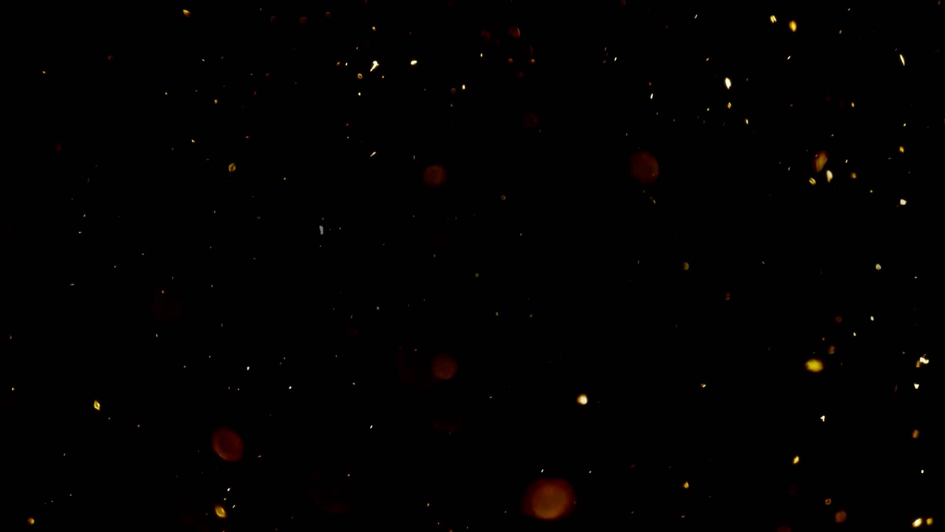 Yellow Dark Ember Church Motion Graphic