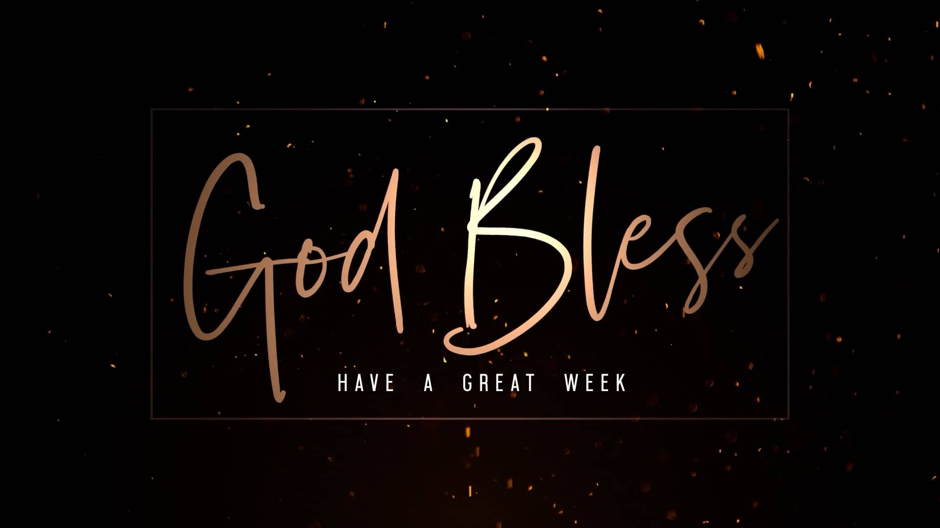 God Bless Ember Church Motion Graphic