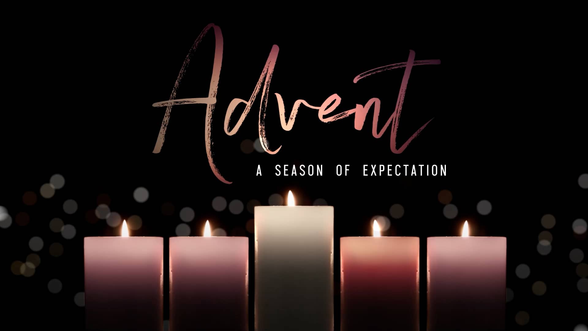 Title Advent Candlelight Graphics