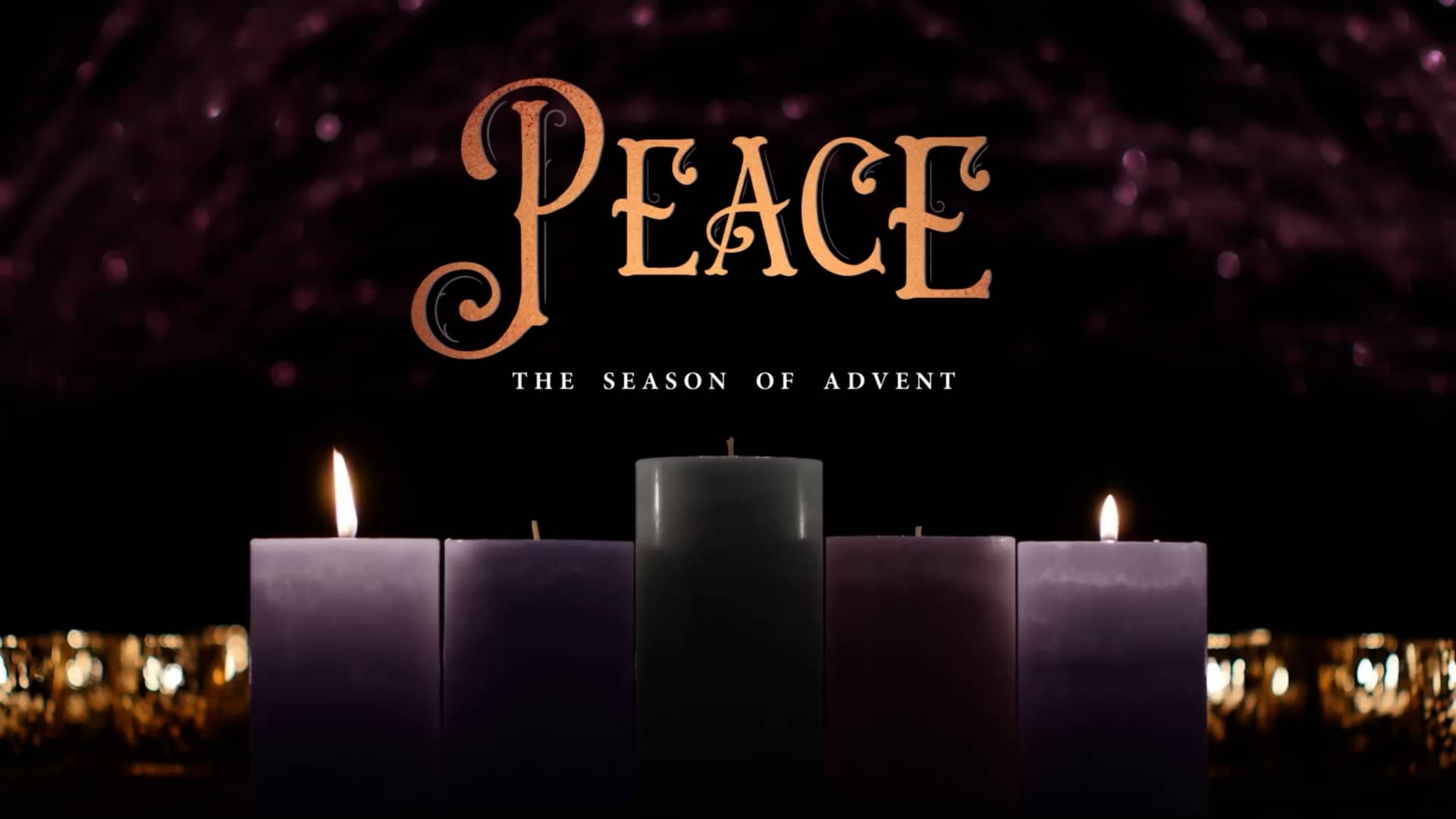 Peace Title 2 Advent Classic Christmas Background
