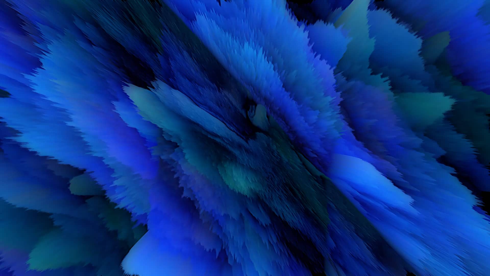 Blue Sunsplash Motion Graphic 17