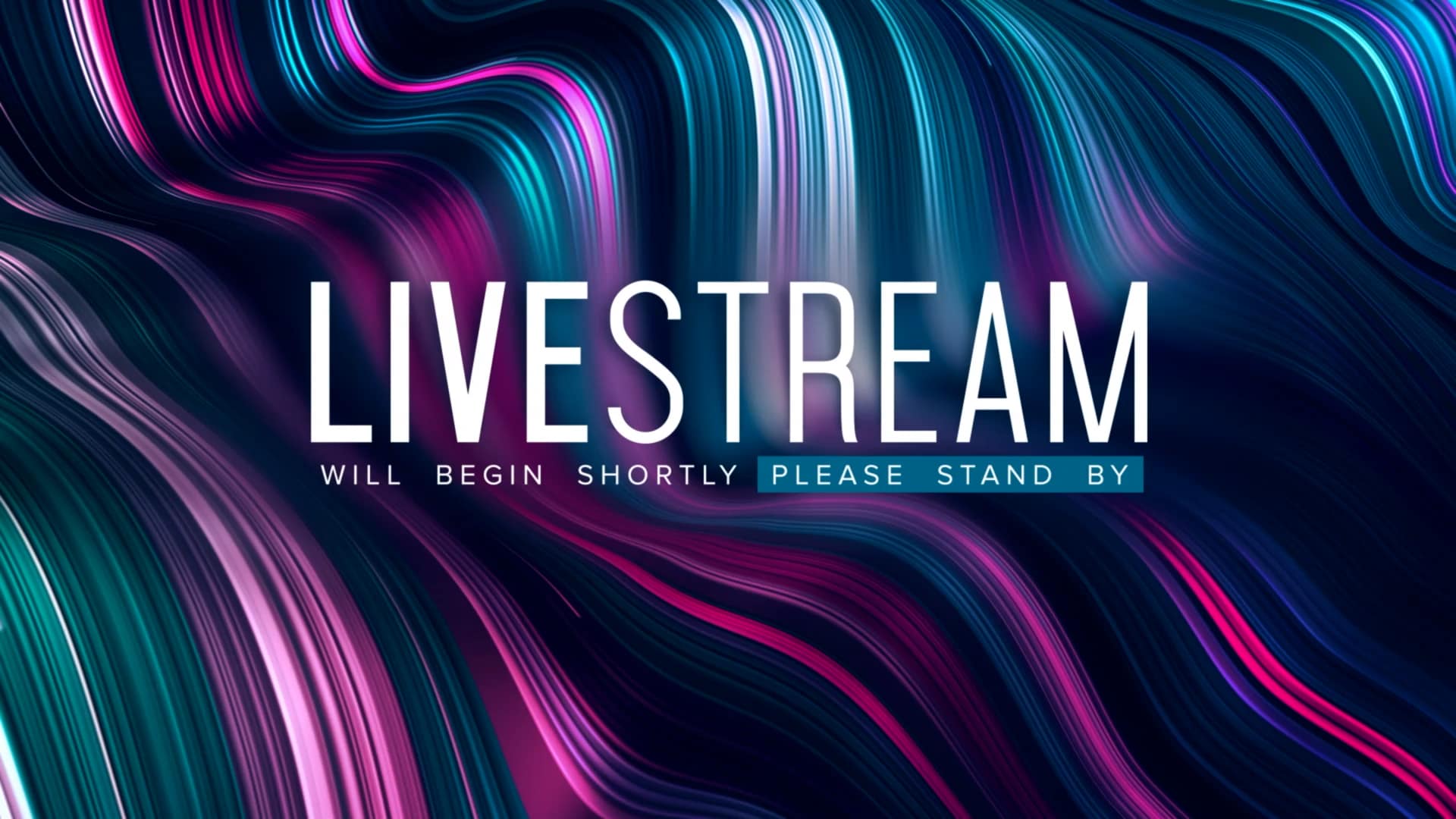 Live Stream Wavelength Church Motion Graphic