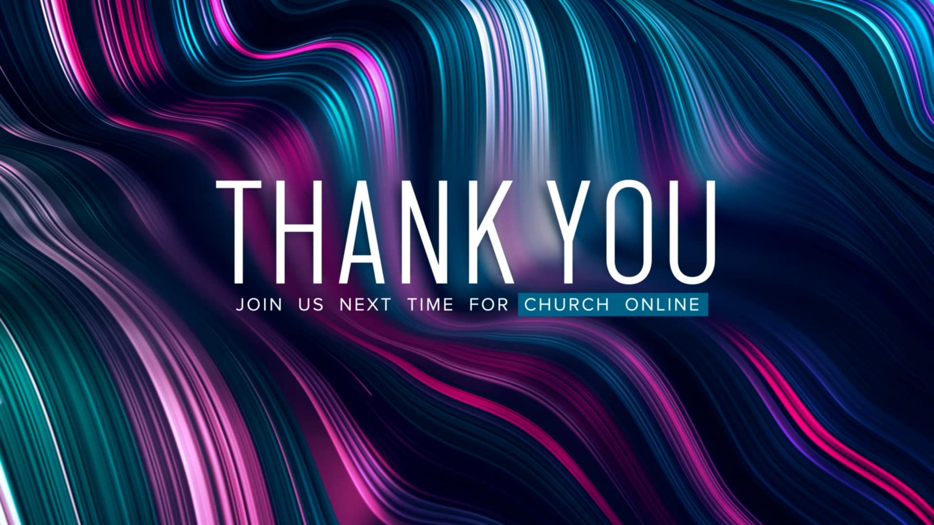 Stream Close Wavelength Church Motion Graphic