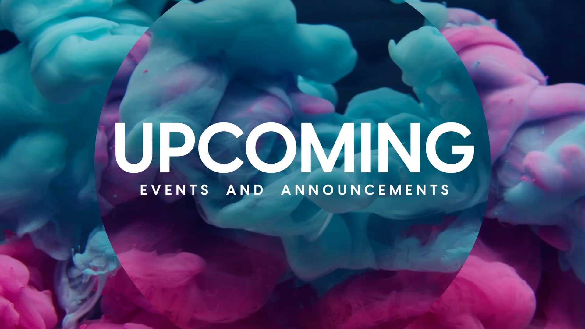 Upcoming Colormix Church Motion Graphics