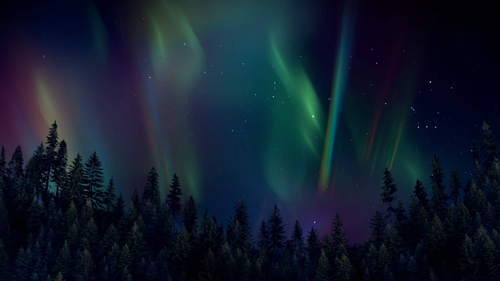 Aurora Glow 9 Motion Worship Video Loop