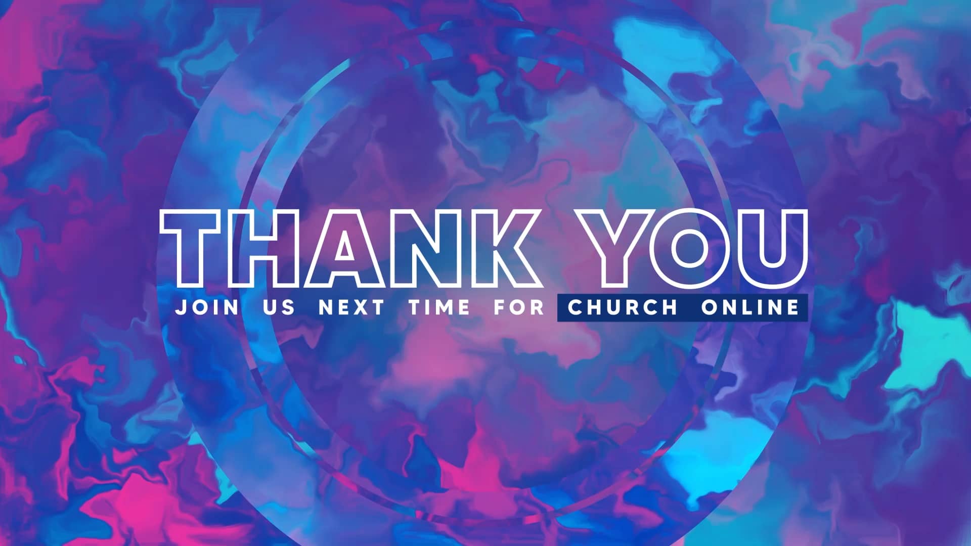 Live Stream Exit: Color Vibe Motion Worship Collection