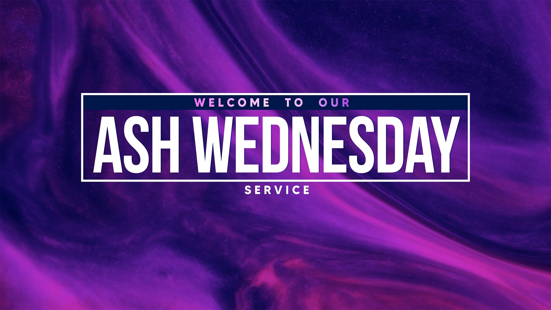 Lent Paint Collection: Ash Wednesday Service