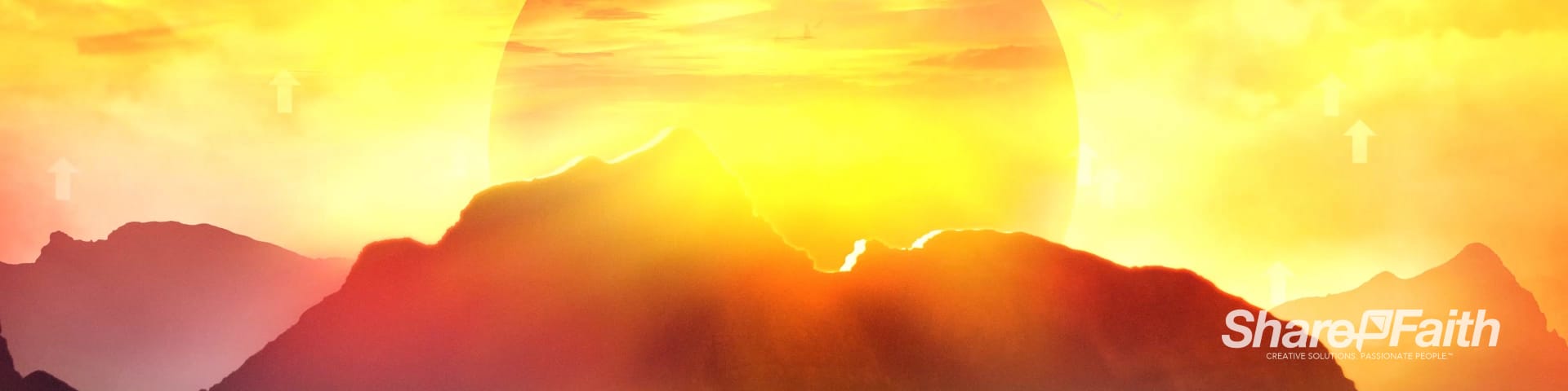 Hope Rises Triple Wide Motion Background