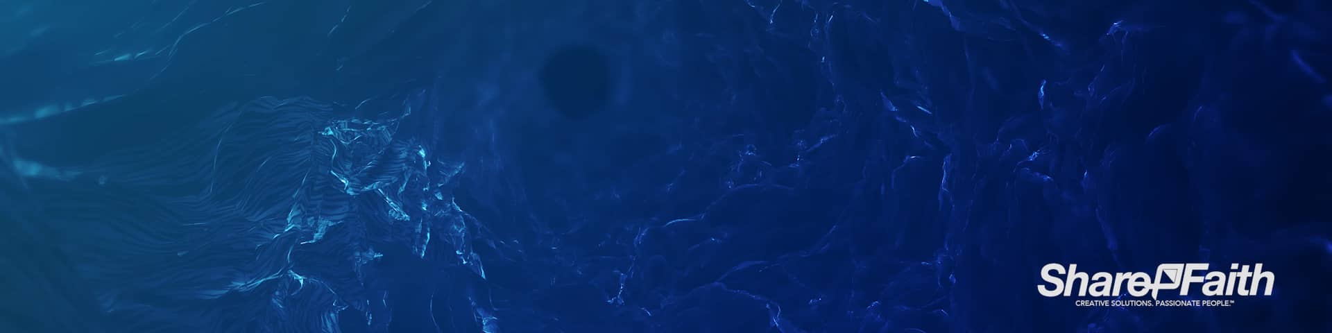 Water Tunnel Triple Wide Worship Motion Graphic