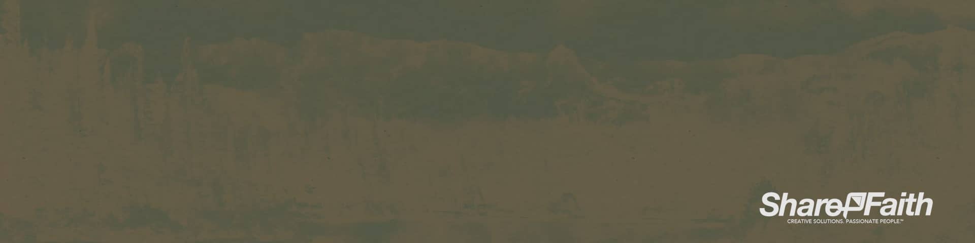 Canada Day Nature Triple Wide Video Loop