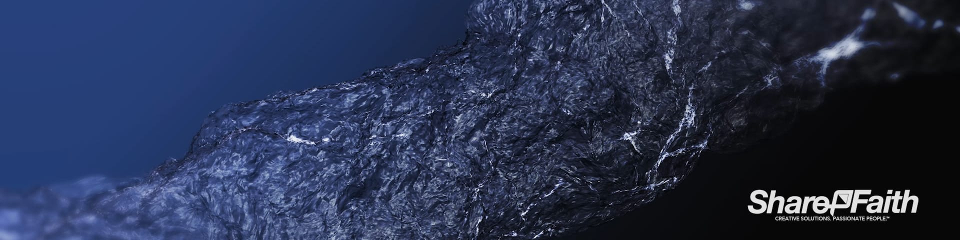Jet Stream Multi Screen Water Motion Background
