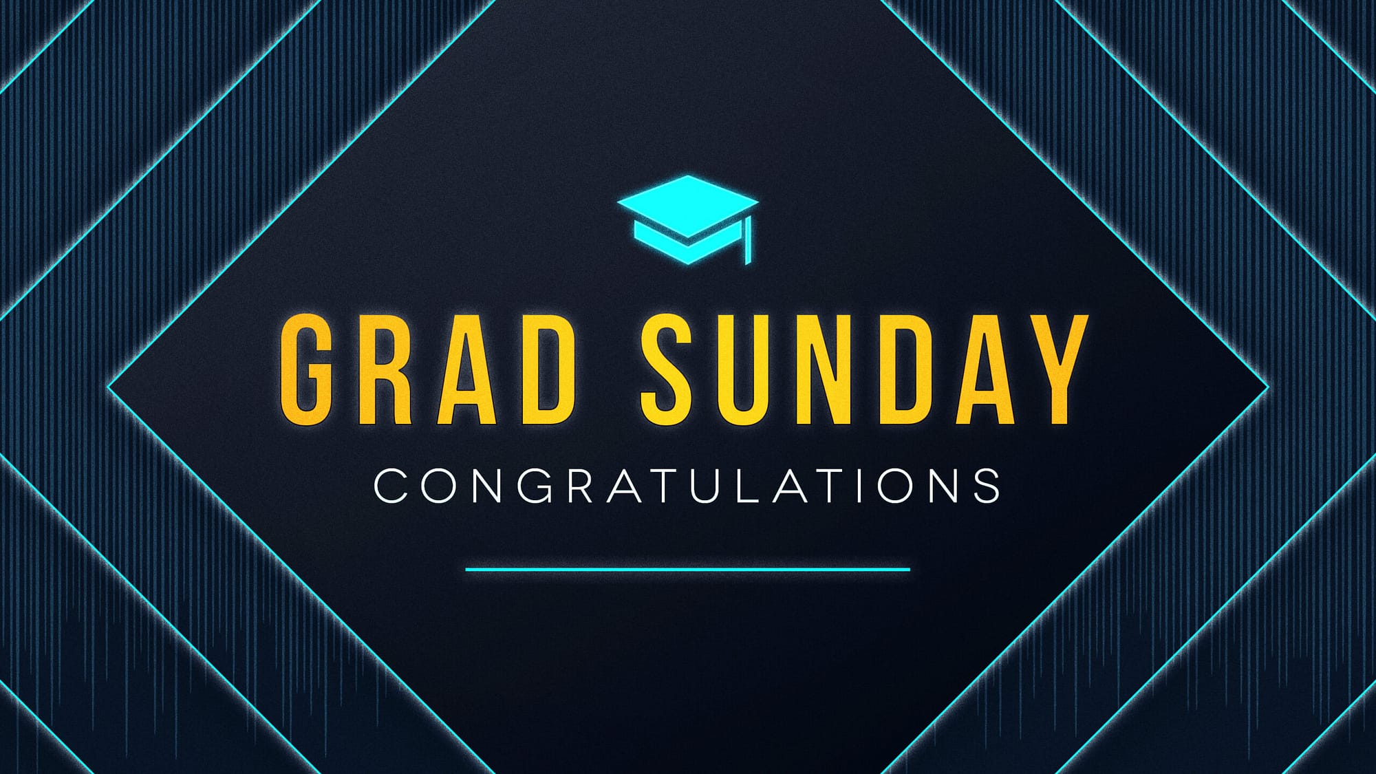 Graduation Sunday Church PowerPoint