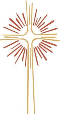 Gold and Red Cross Image