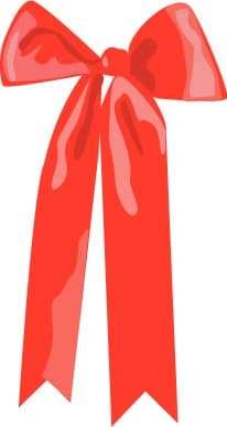 Red Ribbon Decoration