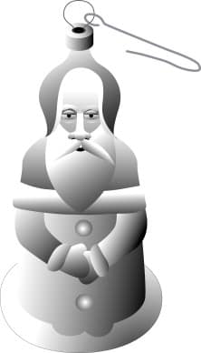 Santa Claus Ornament