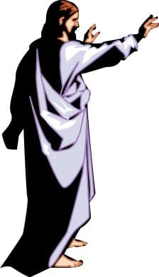 Standing Jesus Blesses