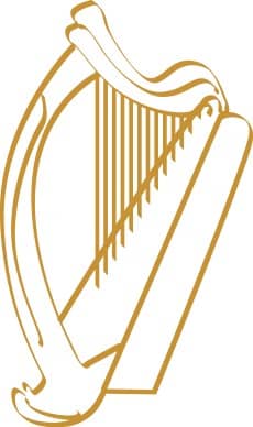 Harp Line Art