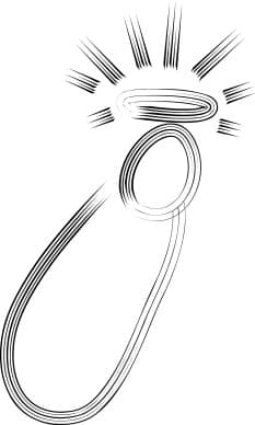 Faint Swaddled Baby Jesus