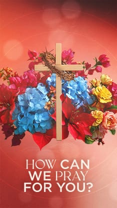 Easter At Your Church - Floral Wooden Cross Prayer: Social Story
