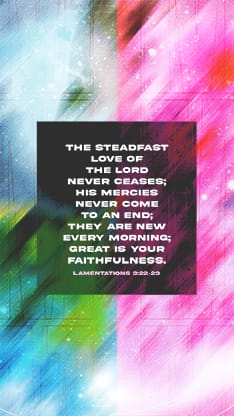 New Mercies Collage Bloom - Scripture 1: Social Story