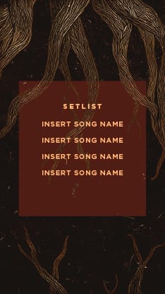Rooted Rustic Roots - Setlist: Social Story