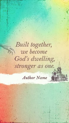 Built Together - Quote: Social Story