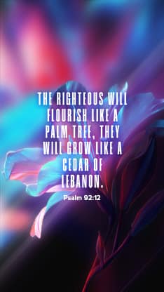 Flourish Neon Flower - Scripture 3: Social Story
