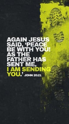 Sent Compass Footprints - Social Story Scripture 2: Social Story