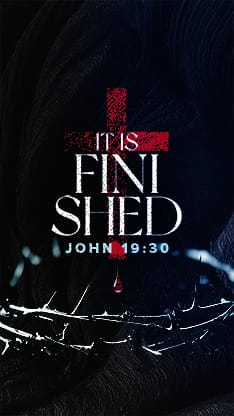 Good Friday - Blood Drop Moody Crown Scripture 3: Social Story