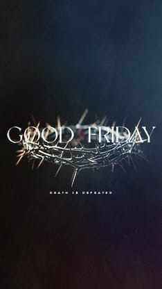 Good Friday - Blood Drop Moody Crown: Social Story