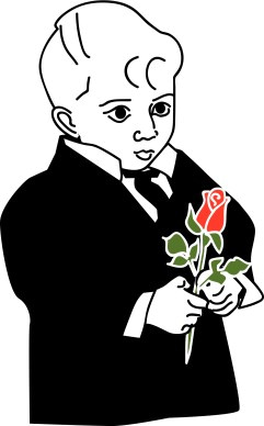Little Boy at Wedding