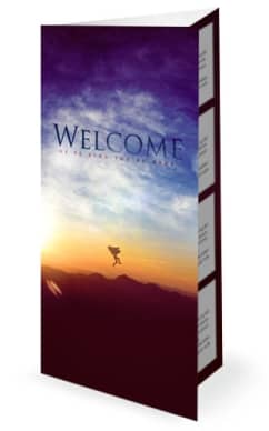 All In Hold Nothing Back Christian Trifold Bulletin